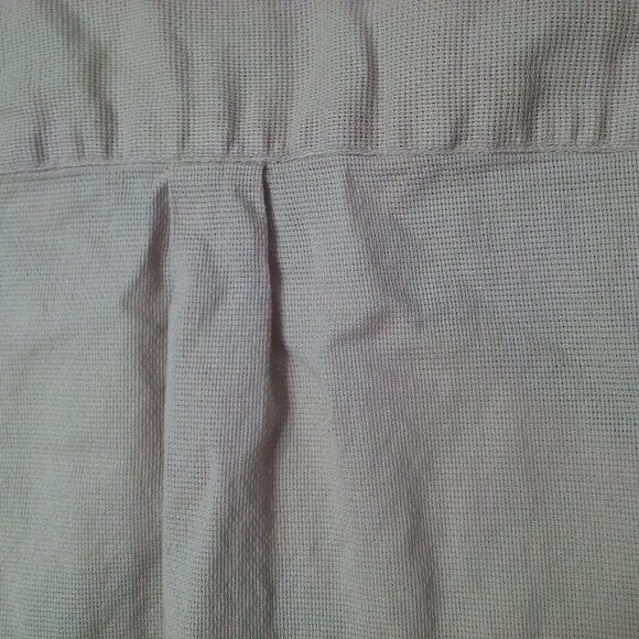 Vintage 80s L.L. Bean Coolweave Shirt Top Lady-M Cotton ButtonUp SSL Vents Tan - Picture 15 of 16